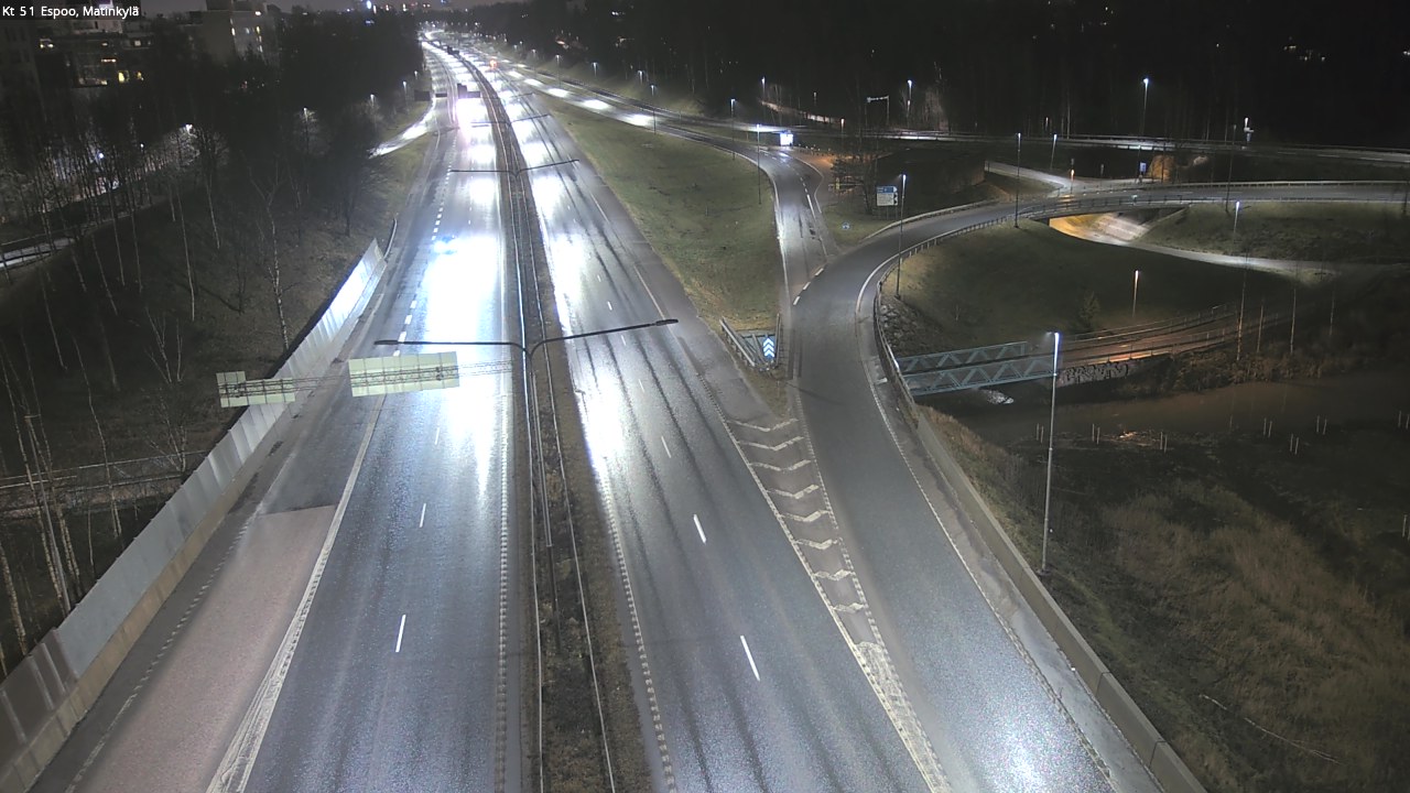 Weather Camera Image Väg 51 Esbo, Mattby, Espoo, Uusimaa