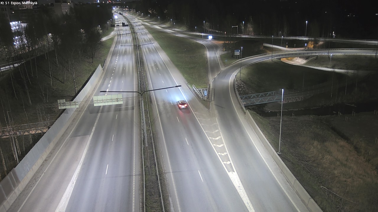 Weather Camera Image Road 51 Espoo, Matinkylä, Espoo, Uusimaa