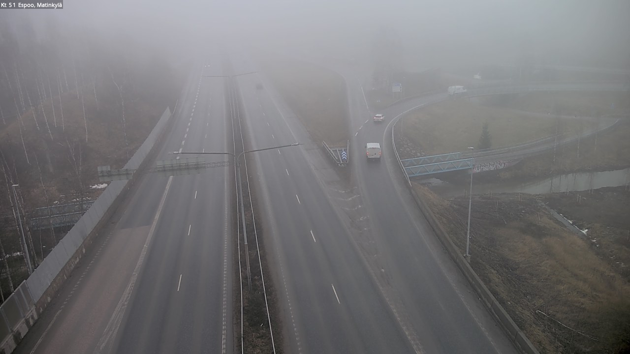 Weather Camera Image Road 51 Espoo, Matinkylä, Espoo, Uusimaa