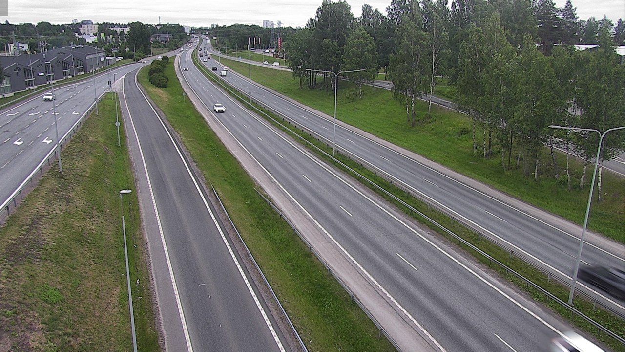 Weather Camera Image Väg 51 Esbo, Finno, Espoo, Uusimaa