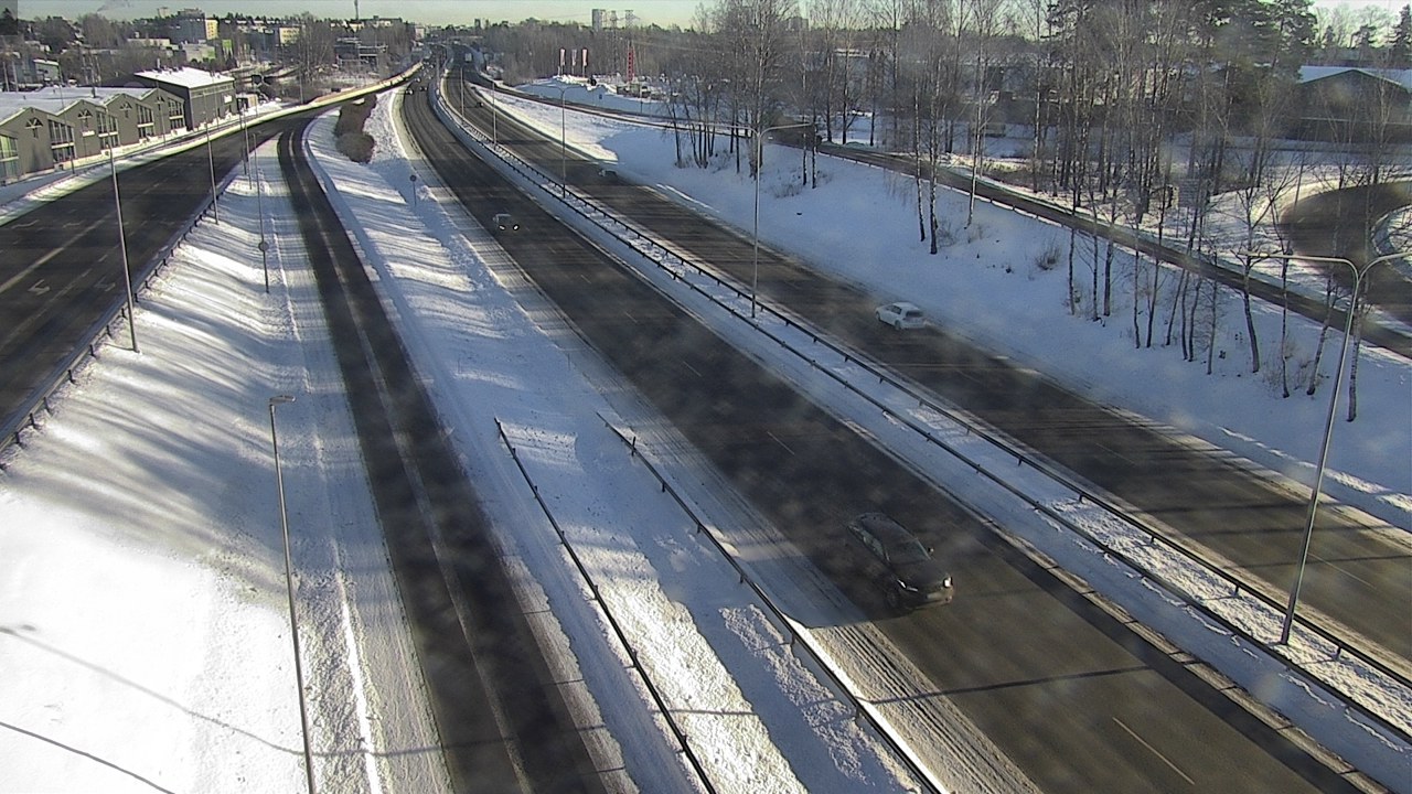 Weather Camera Image Väg 51 Esbo, Finno, Espoo, Uusimaa