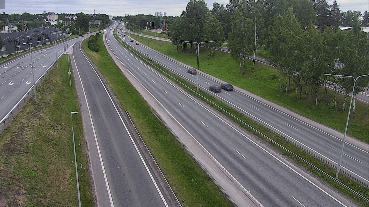 Weather Camera Image Väg 51 Esbo, Finno, Espoo, Uusimaa