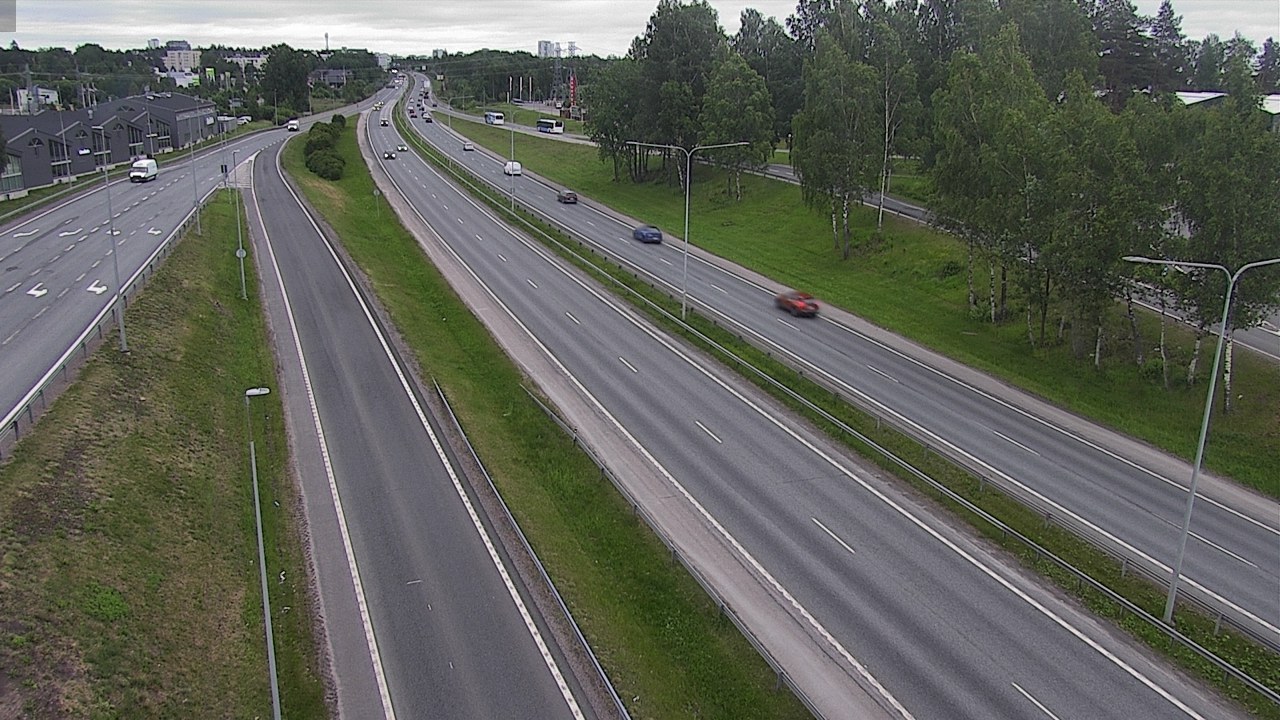Weather Camera Image Väg 51 Esbo, Finno, Espoo, Uusimaa