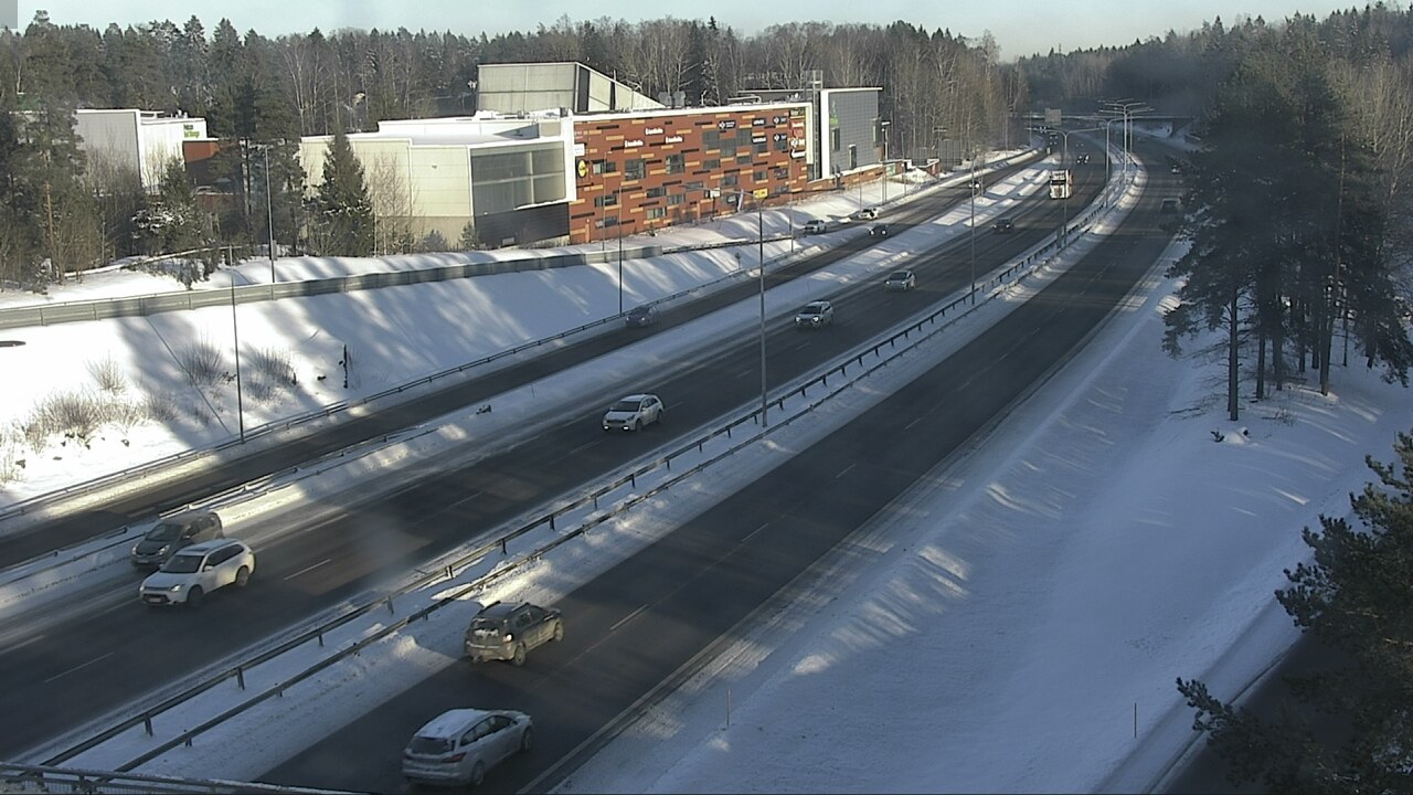 Weather Camera Image Väg 51 Esbo, Stensvik, Espoo, Uusimaa