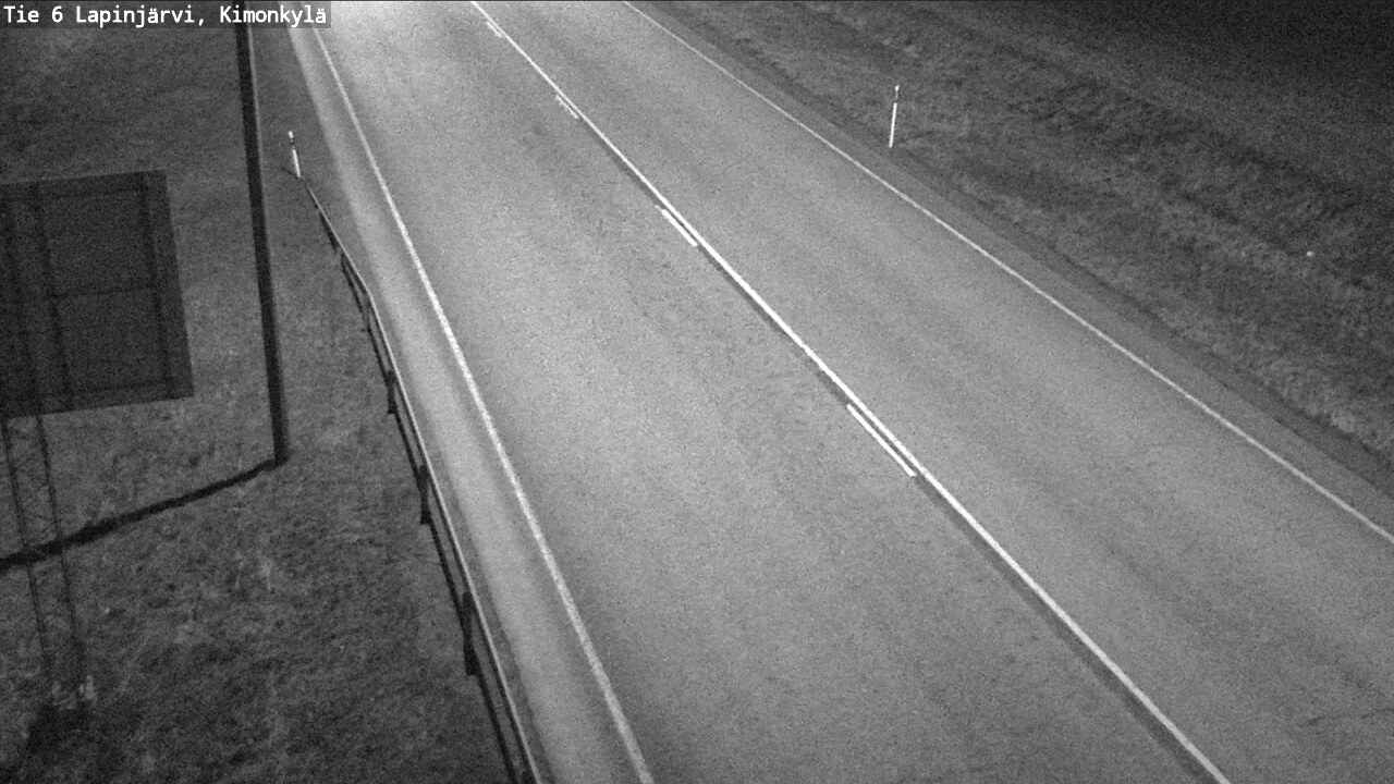 Weather Camera Image Väg 6 Lapinjärvi, Kimoböle, Lapinjärvi, Uusimaa