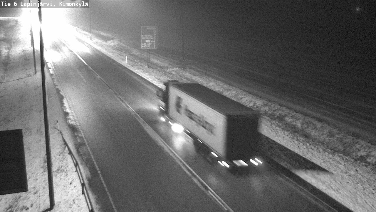 Kelikamerat Kuva Tie 6 Lapinjärvi, Kimonkylä, Lapinjärvi, Uusimaa