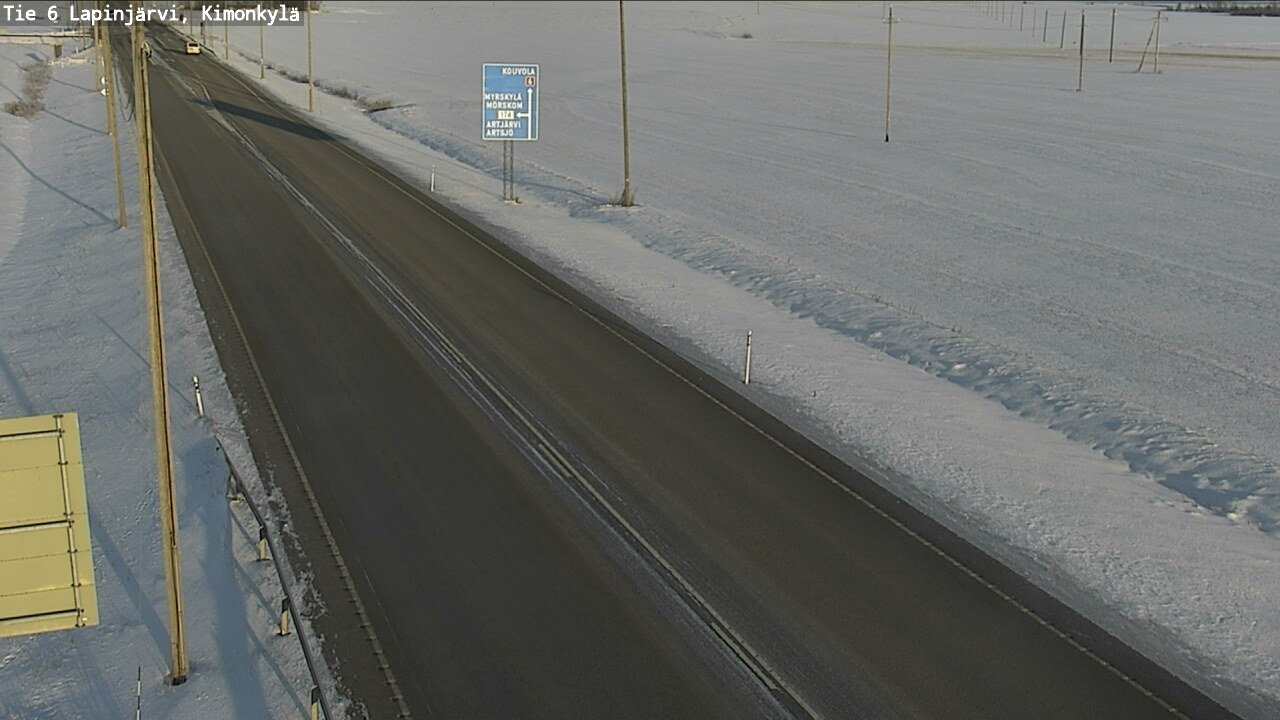 Kelikamerat Kuva Tie 6 Lapinjärvi, Kimonkylä, Lapinjärvi, Uusimaa