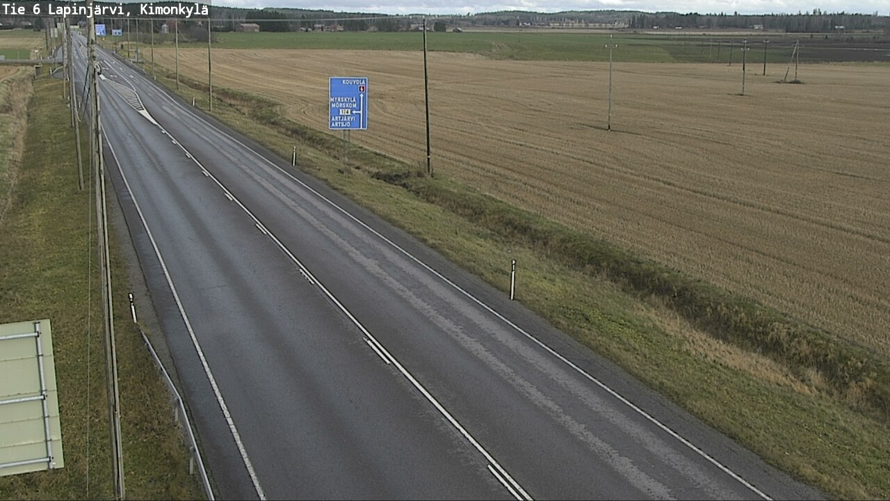 Kelikamerat Kuva Tie 6 Lapinjärvi, Kimonkylä, Lapinjärvi, Uusimaa