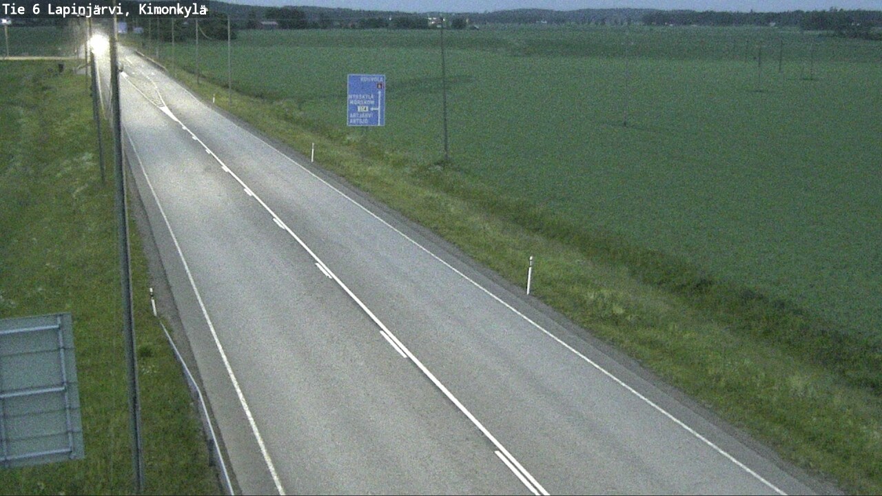 Kelikamerat Kuva Tie 6 Lapinjärvi, Kimonkylä, Lapinjärvi, Uusimaa