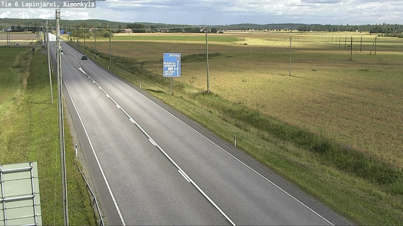 Kelikamerat Kuva Tie 6 Lapinjärvi, Kimonkylä, Lapinjärvi, Uusimaa