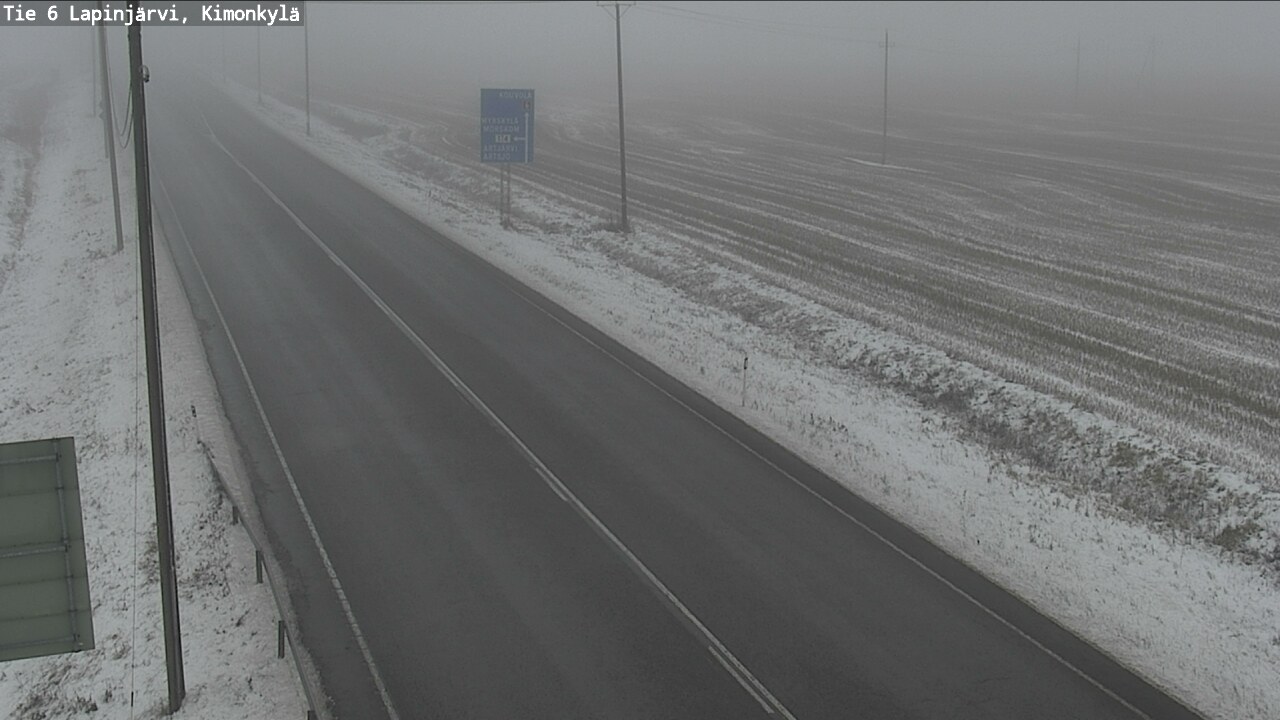 Kelikamerat Kuva Tie 6 Lapinjärvi, Kimonkylä, Lapinjärvi, Uusimaa