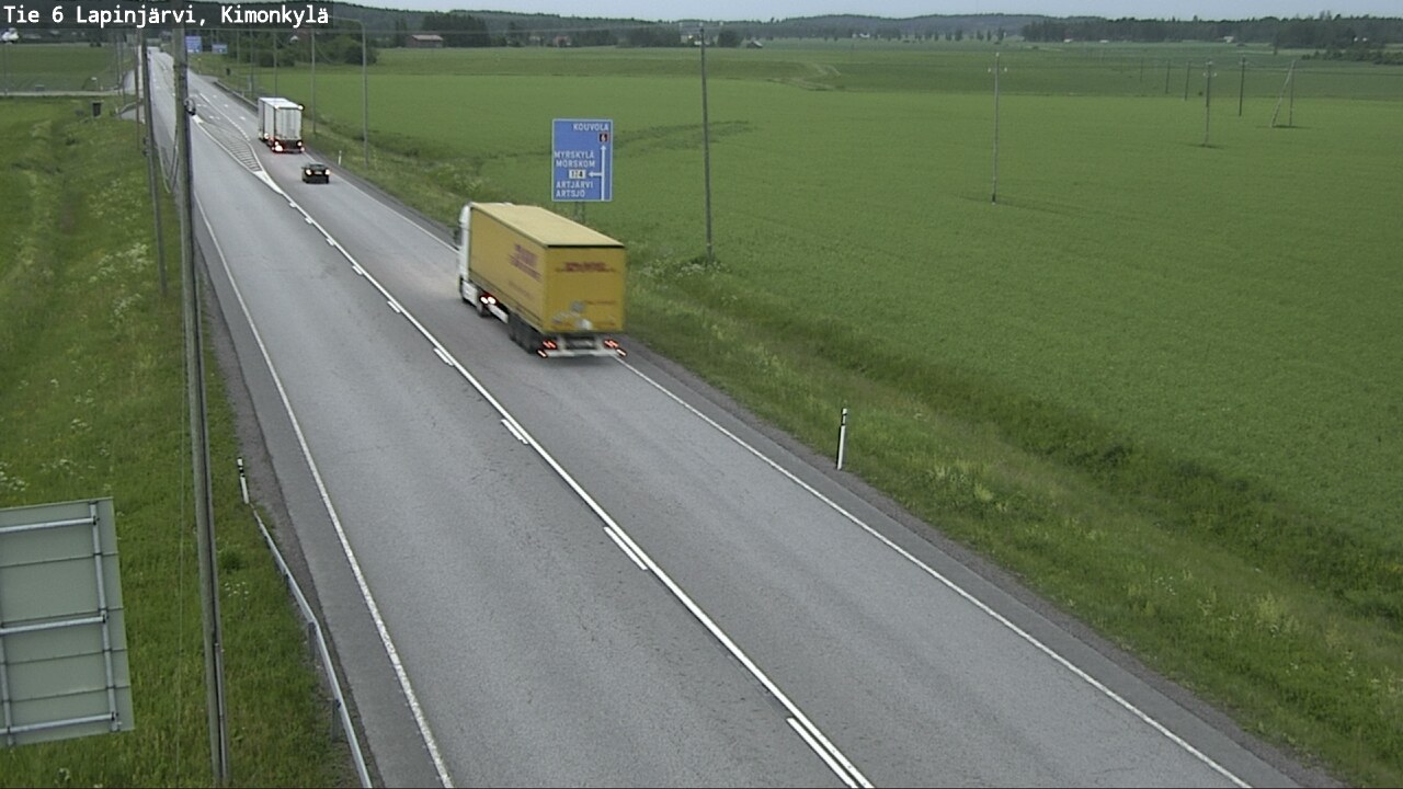 Kelikamerat Kuva Tie 6 Lapinjärvi, Kimonkylä, Lapinjärvi, Uusimaa