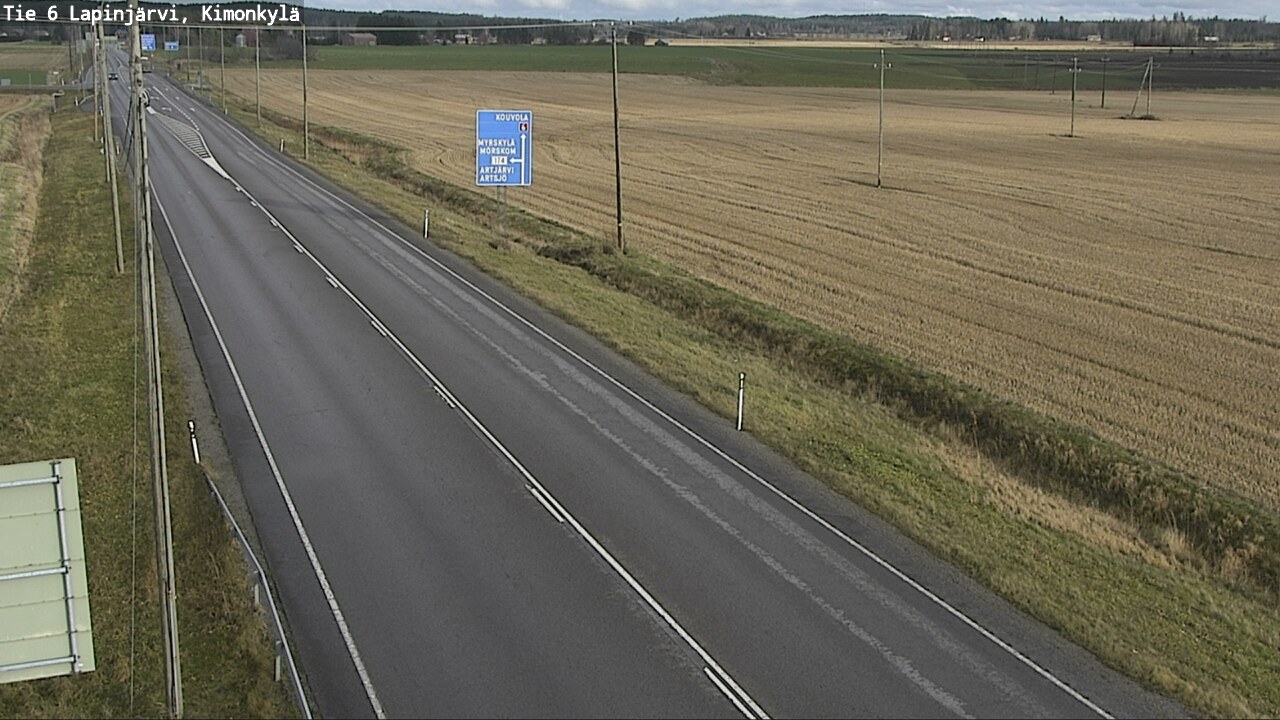 Kelikamerat Kuva Tie 6 Lapinjärvi, Kimonkylä, Lapinjärvi, Uusimaa