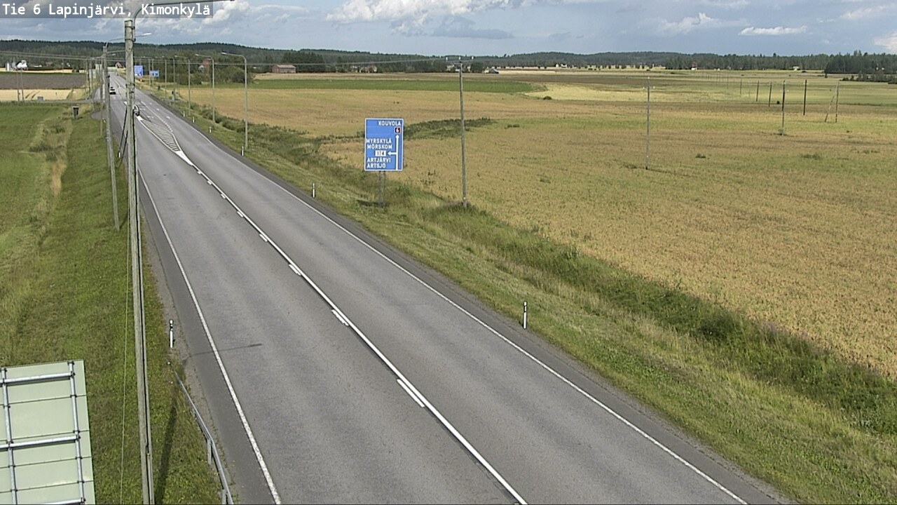 Kelikamerat Kuva Tie 6 Lapinjärvi, Kimonkylä, Lapinjärvi, Uusimaa