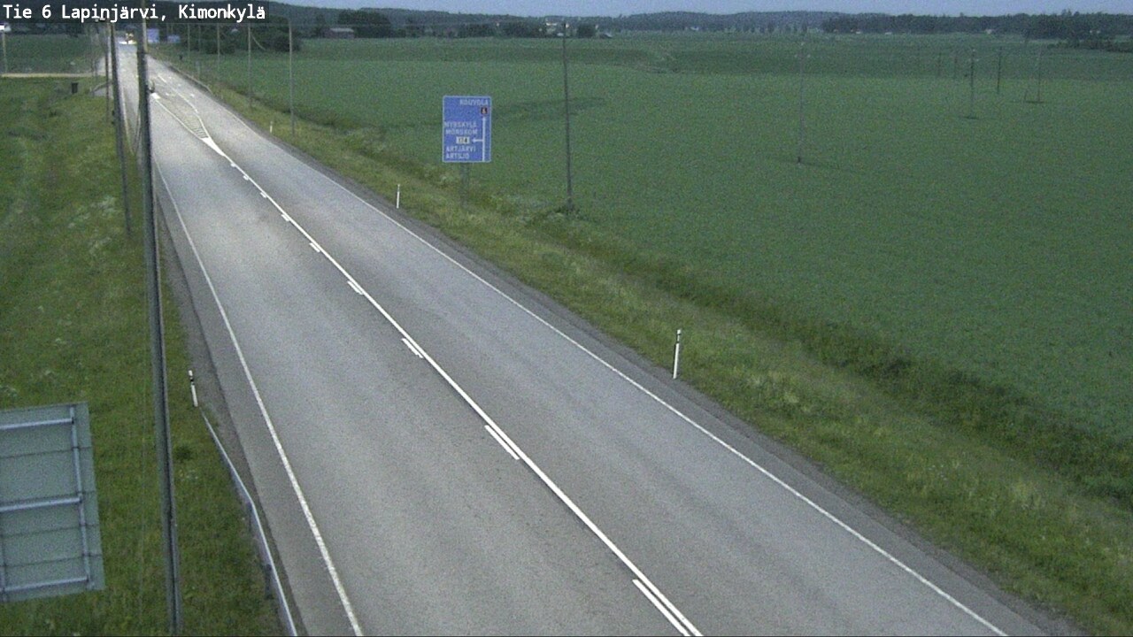 Kelikamerat Kuva Tie 6 Lapinjärvi, Kimonkylä, Lapinjärvi, Uusimaa