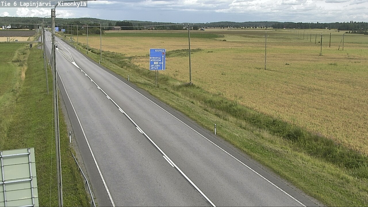 Kelikamerat Kuva Tie 6 Lapinjärvi, Kimonkylä, Lapinjärvi, Uusimaa