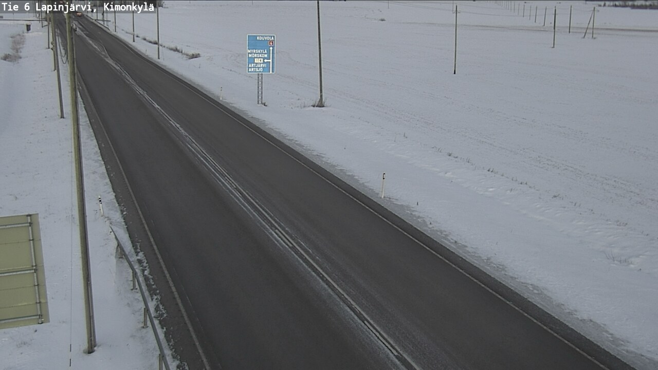 Kelikamerat Kuva Tie 6 Lapinjärvi, Kimonkylä, Lapinjärvi, Uusimaa