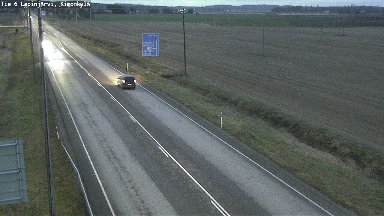 Kelikamerat Kuva Tie 6 Lapinjärvi, Kimonkylä, Lapinjärvi, Uusimaa