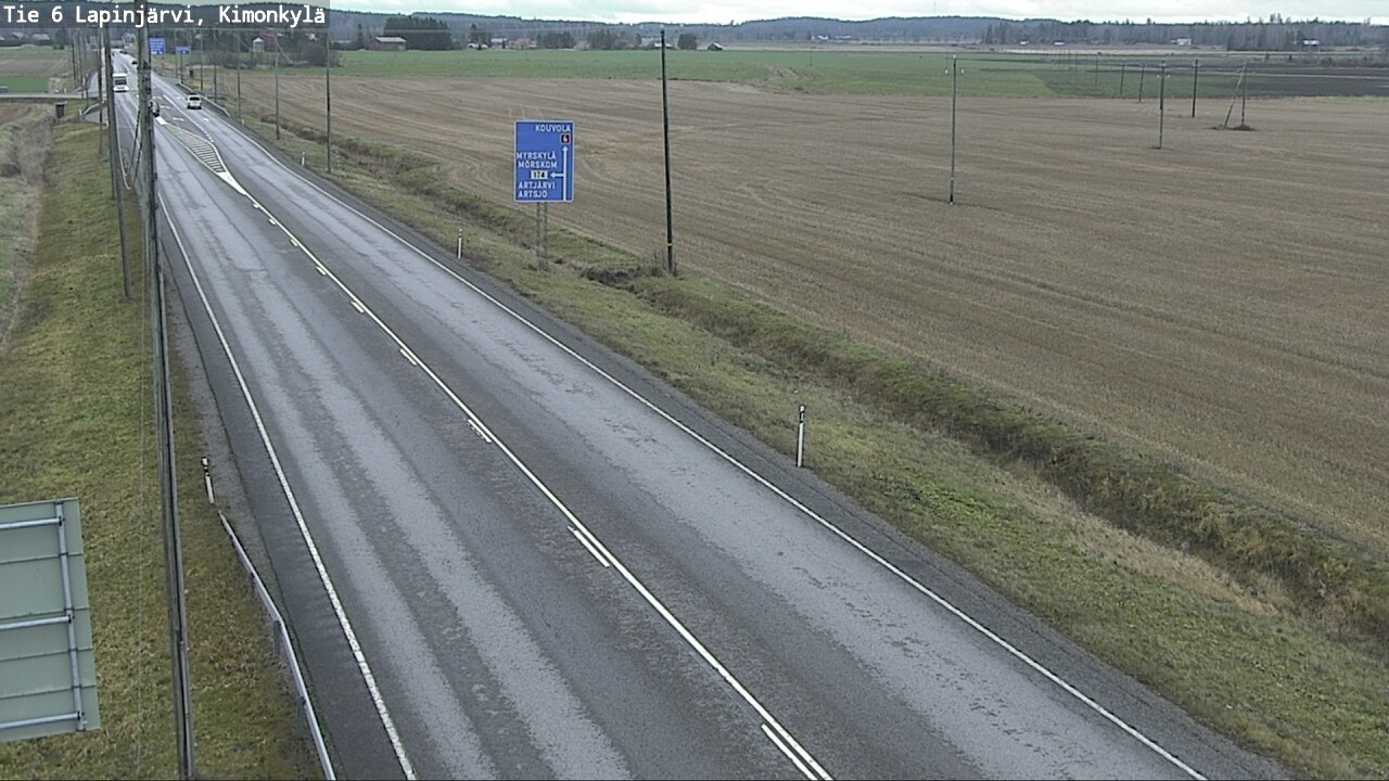 Kelikamerat Kuva Tie 6 Lapinjärvi, Kimonkylä, Lapinjärvi, Uusimaa