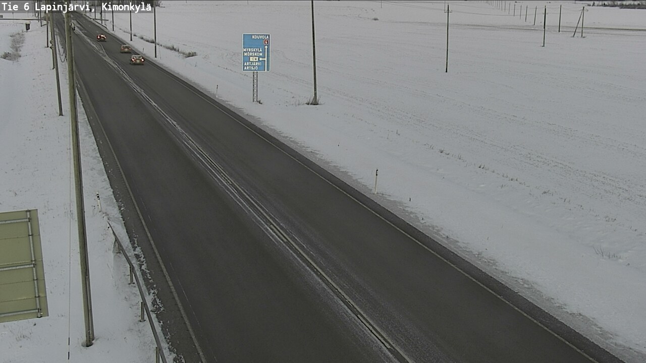 Kelikamerat Kuva Tie 6 Lapinjärvi, Kimonkylä, Lapinjärvi, Uusimaa