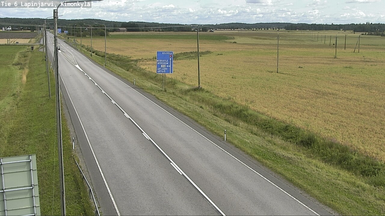 Kelikamerat Kuva Tie 6 Lapinjärvi, Kimonkylä, Lapinjärvi, Uusimaa