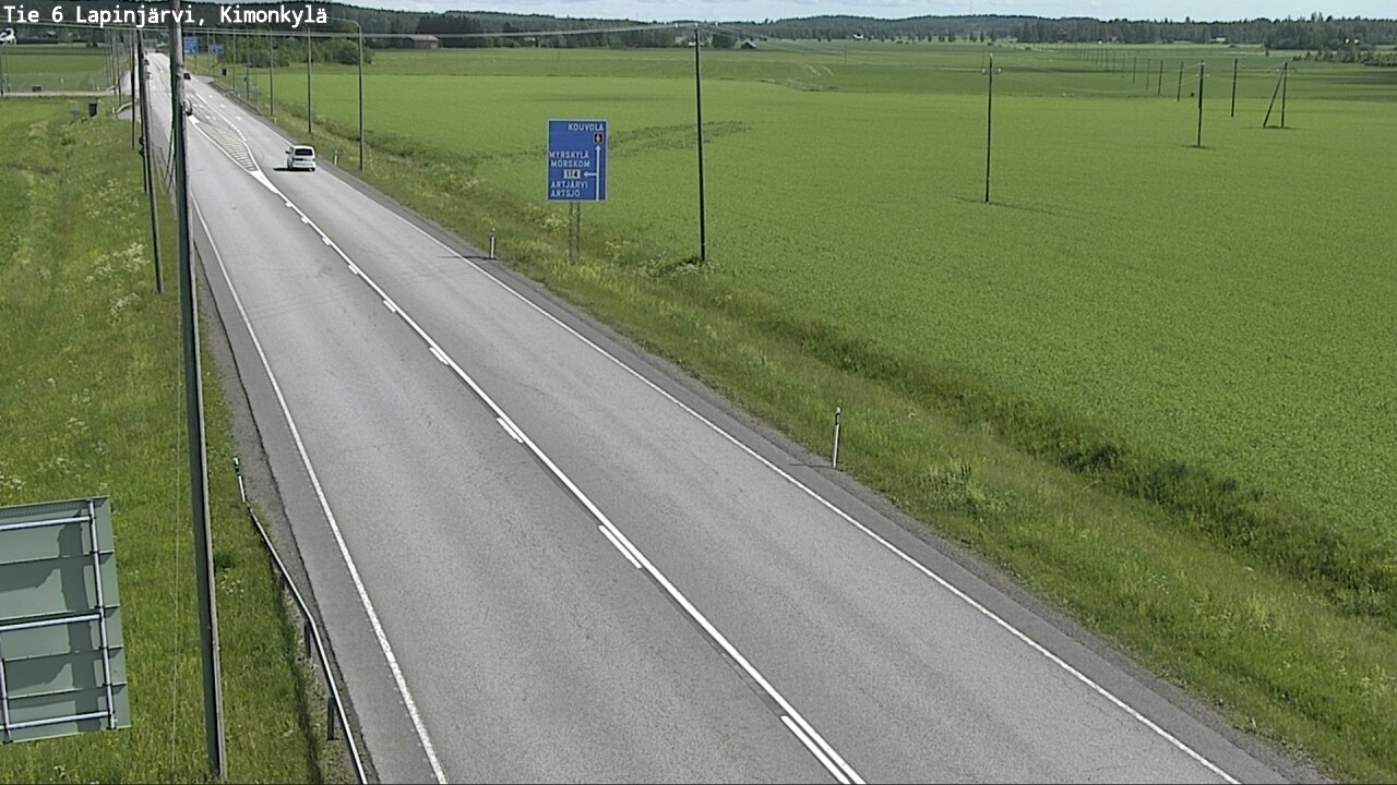 Kelikamerat Kuva Tie 6 Lapinjärvi, Kimonkylä, Lapinjärvi, Uusimaa