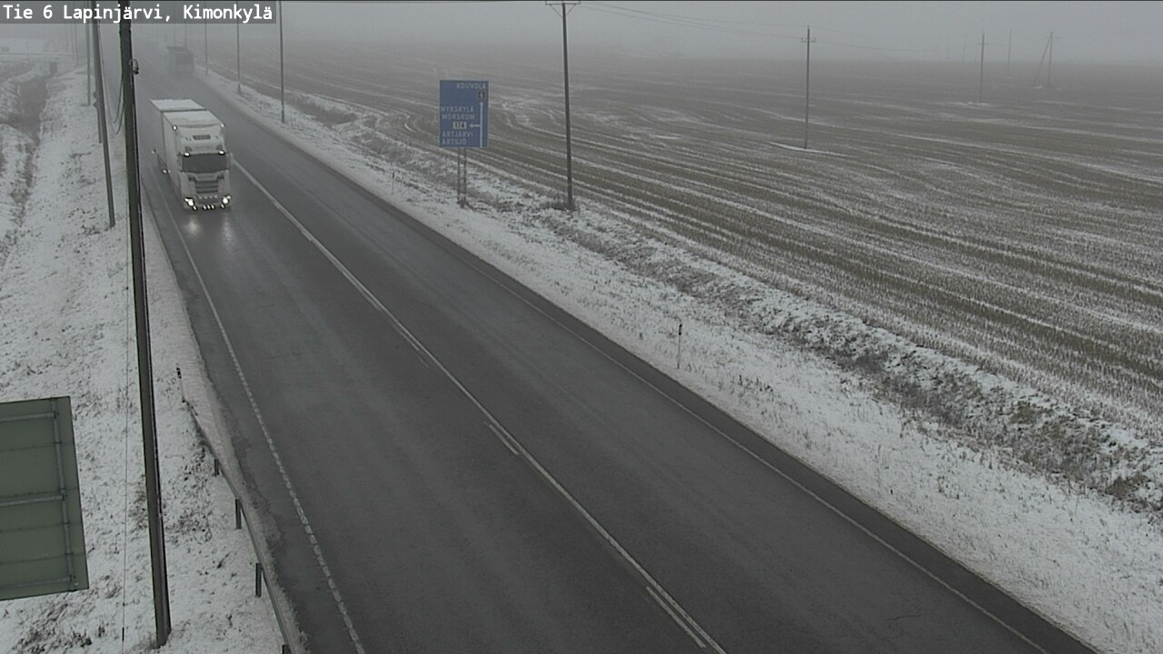 Kelikamerat Kuva Tie 6 Lapinjärvi, Kimonkylä, Lapinjärvi, Uusimaa