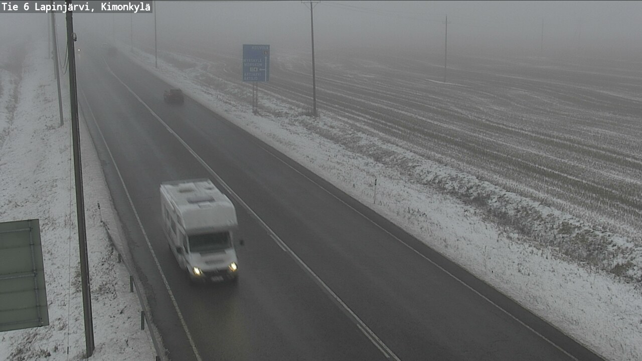 Kelikamerat Kuva Tie 6 Lapinjärvi, Kimonkylä, Lapinjärvi, Uusimaa