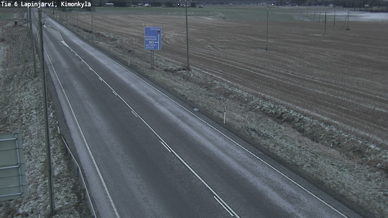 Kelikamerat Kuva Tie 6 Lapinjärvi, Kimonkylä, Lapinjärvi, Uusimaa