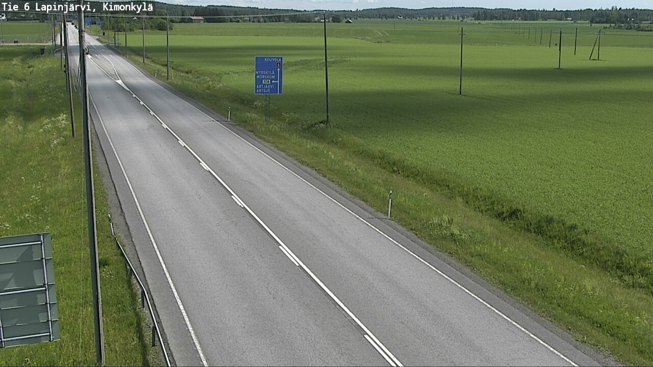 Kelikamerat Kuva Tie 6 Lapinjärvi, Kimonkylä, Lapinjärvi, Uusimaa