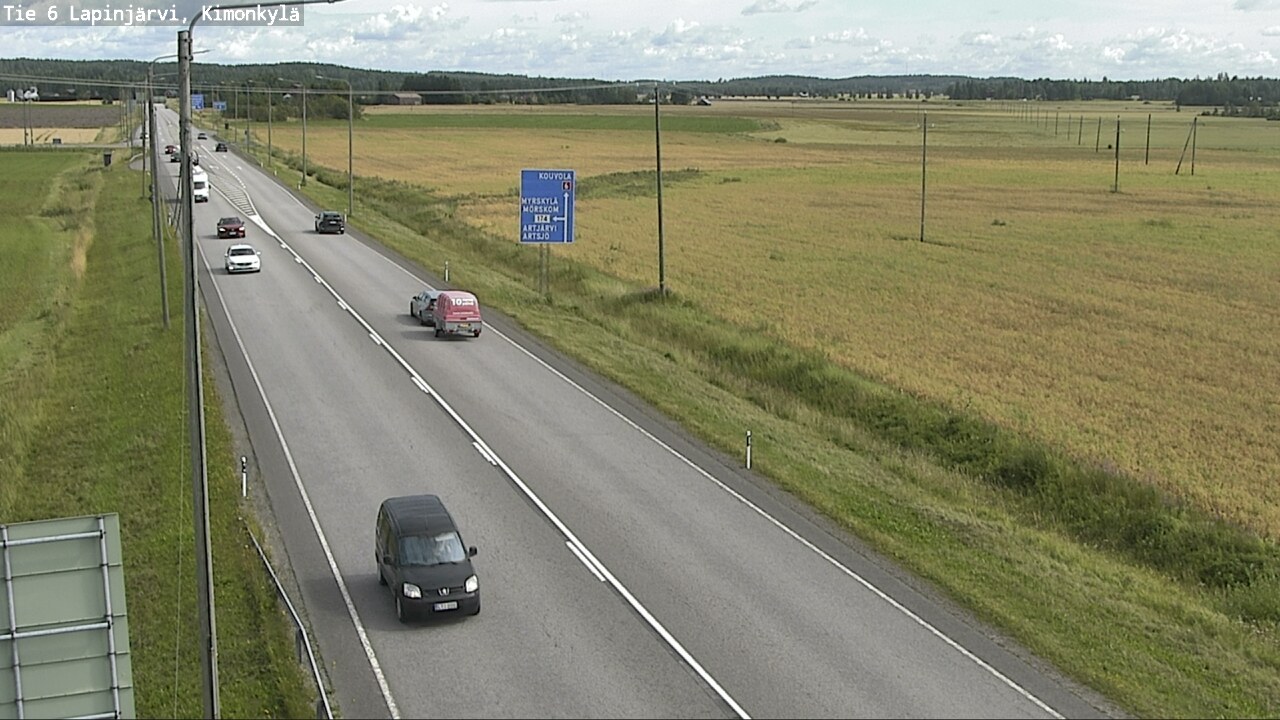 Kelikamerat Kuva Tie 6 Lapinjärvi, Kimonkylä, Lapinjärvi, Uusimaa