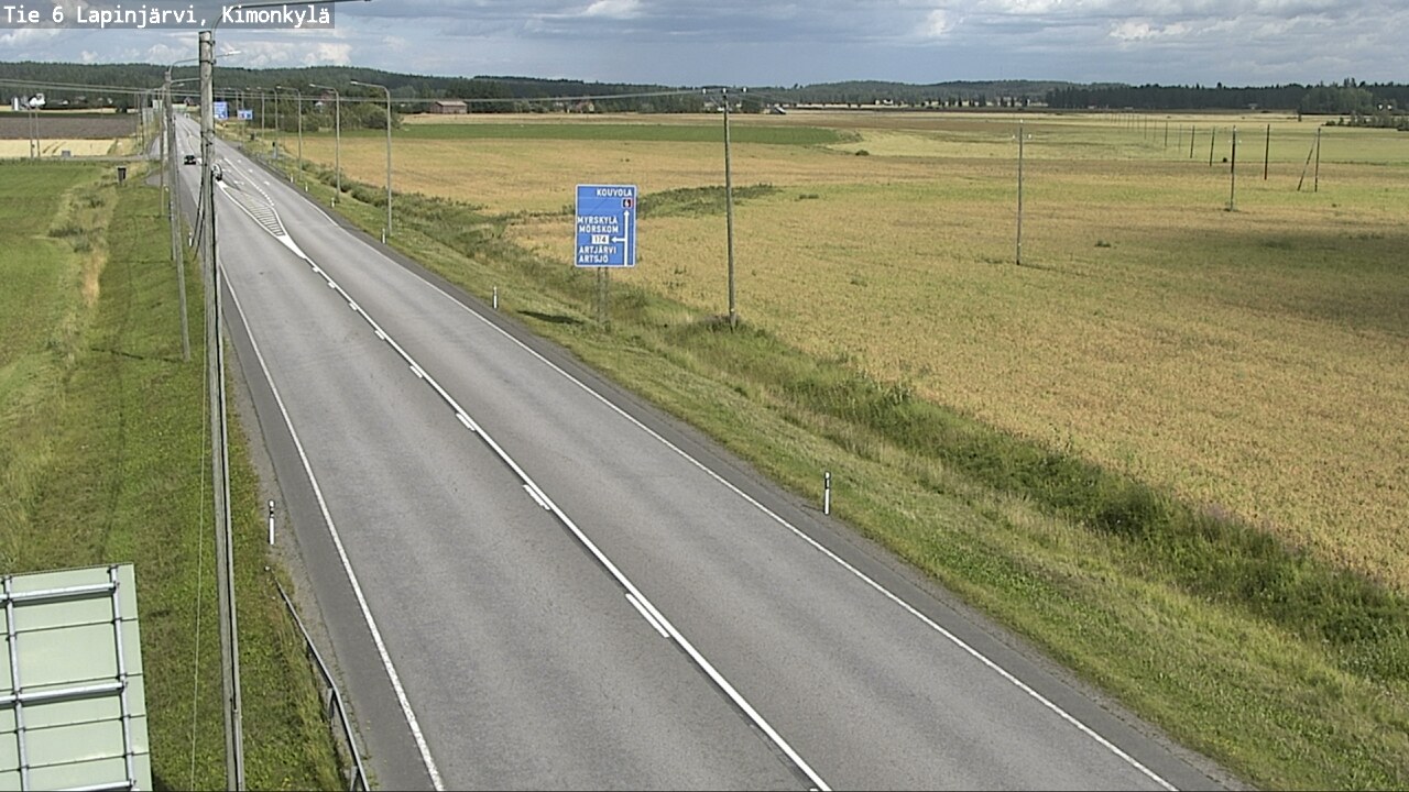 Kelikamerat Kuva Tie 6 Lapinjärvi, Kimonkylä, Lapinjärvi, Uusimaa