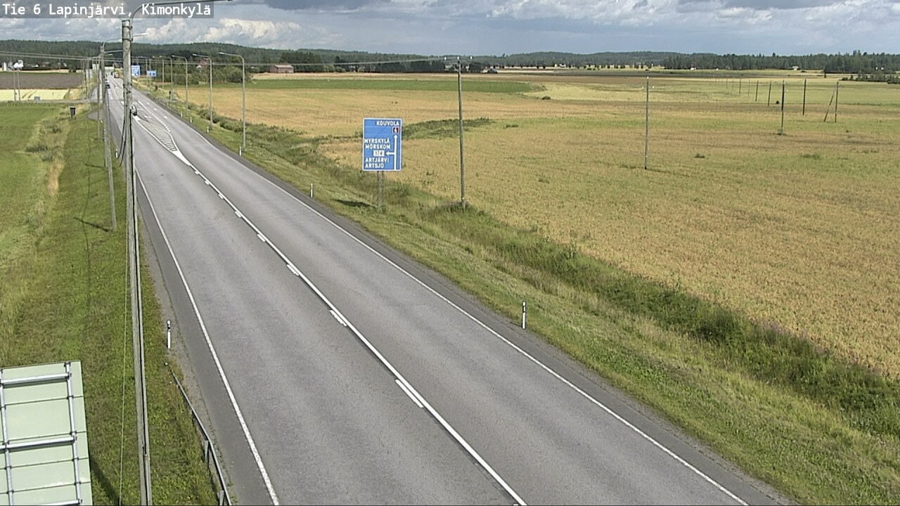 Kelikamerat Kuva Tie 6 Lapinjärvi, Kimonkylä, Lapinjärvi, Uusimaa