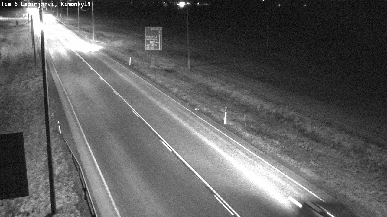 Kelikamerat Kuva Tie 6 Lapinjärvi, Kimonkylä, Lapinjärvi, Uusimaa