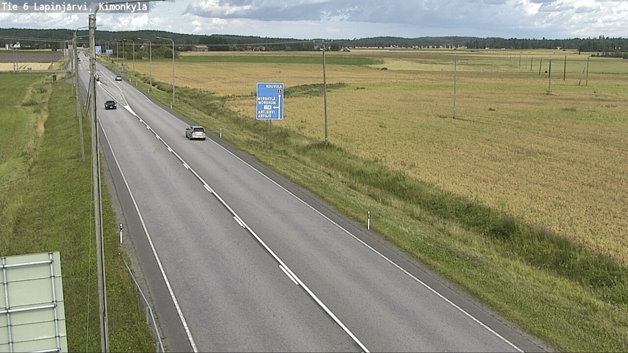 Kelikamerat Kuva Tie 6 Lapinjärvi, Kimonkylä, Lapinjärvi, Uusimaa