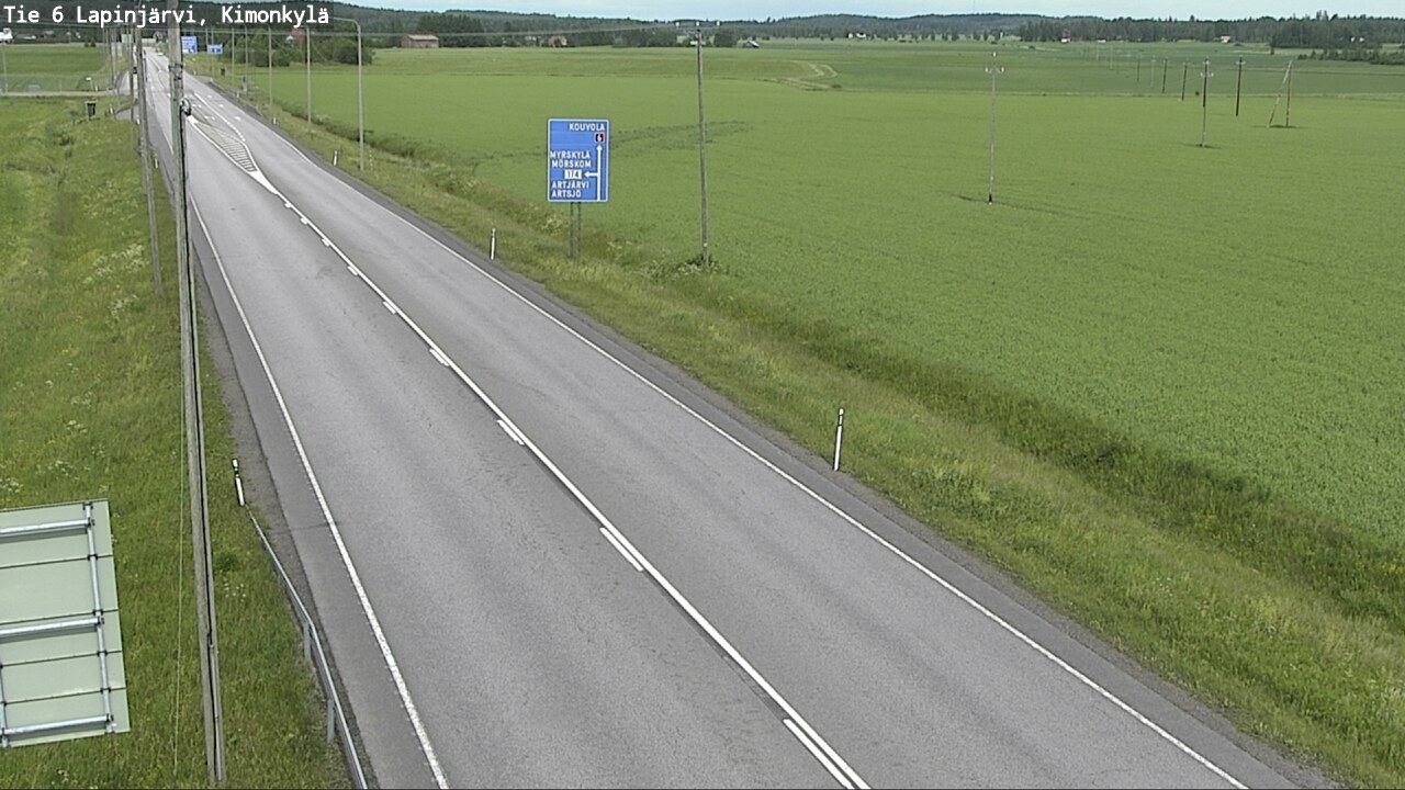 Kelikamerat Kuva Tie 6 Lapinjärvi, Kimonkylä, Lapinjärvi, Uusimaa