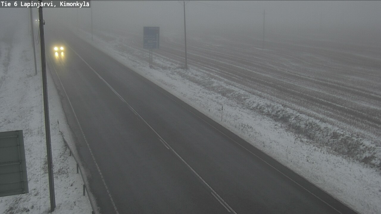 Kelikamerat Kuva Tie 6 Lapinjärvi, Kimonkylä, Lapinjärvi, Uusimaa