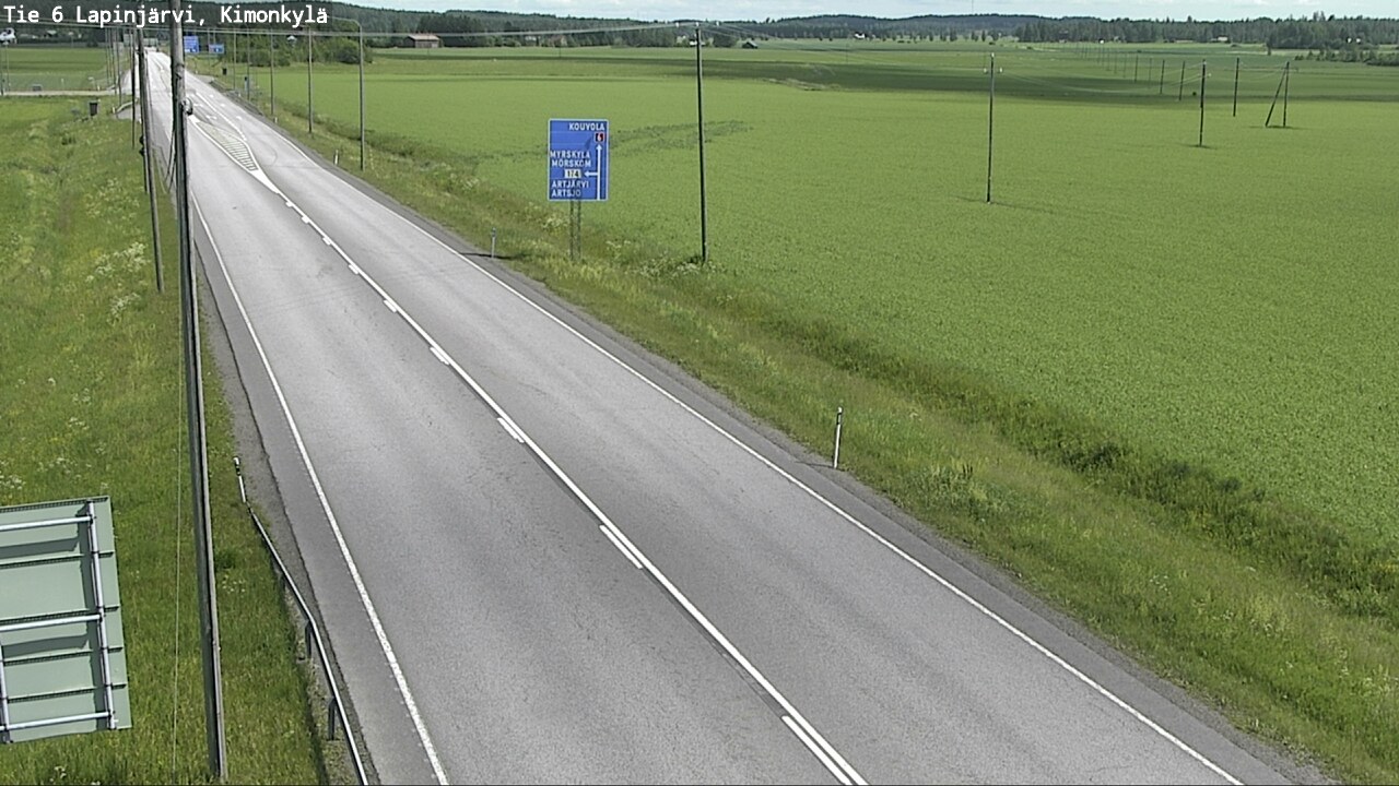 Kelikamerat Kuva Tie 6 Lapinjärvi, Kimonkylä, Lapinjärvi, Uusimaa