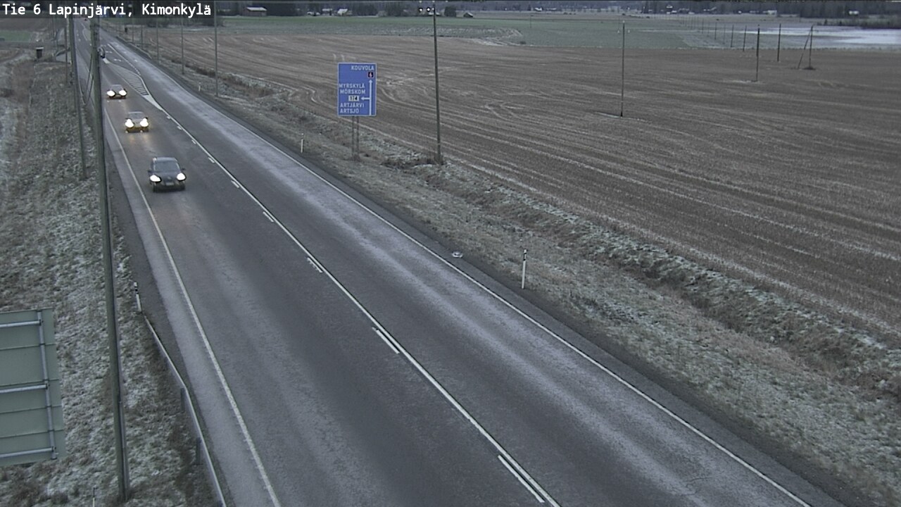 Kelikamerat Kuva Tie 6 Lapinjärvi, Kimonkylä, Lapinjärvi, Uusimaa