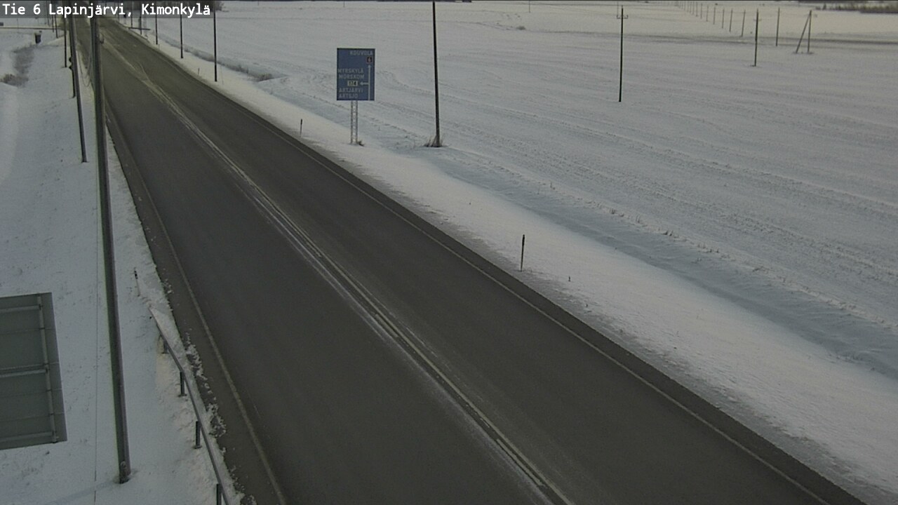 Kelikamerat Kuva Tie 6 Lapinjärvi, Kimonkylä, Lapinjärvi, Uusimaa