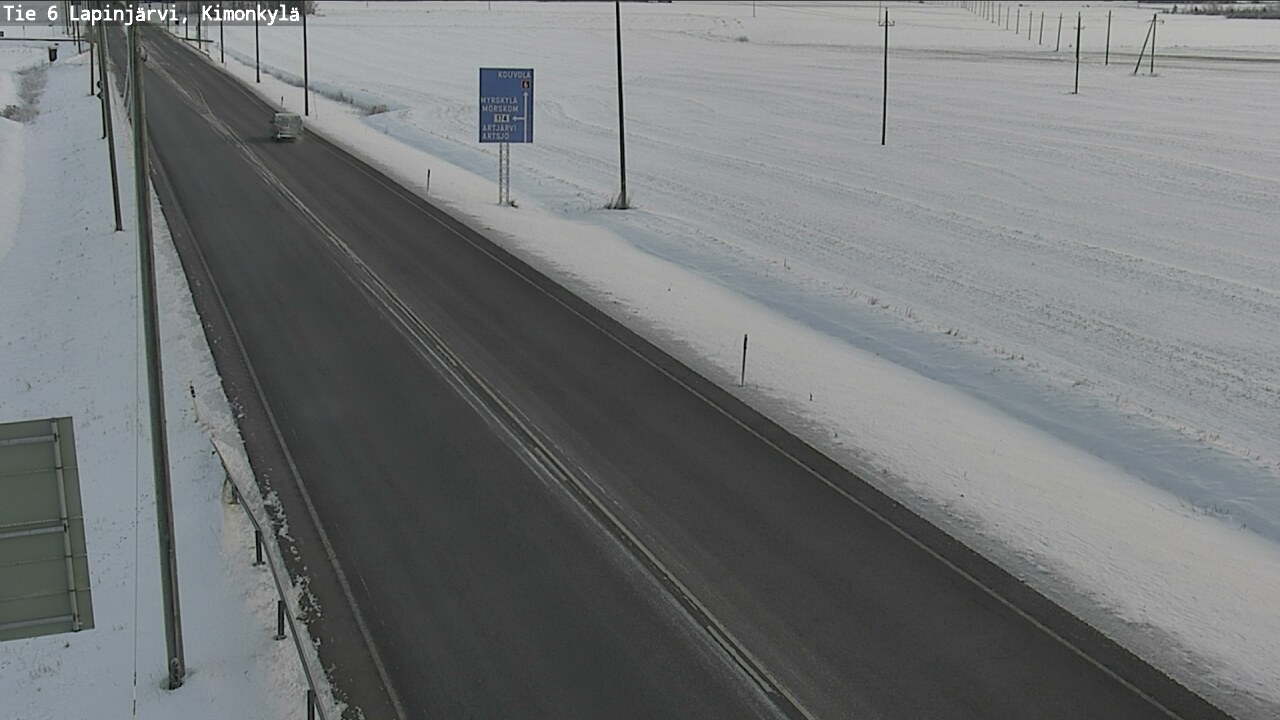 Kelikamerat Kuva Tie 6 Lapinjärvi, Kimonkylä, Lapinjärvi, Uusimaa