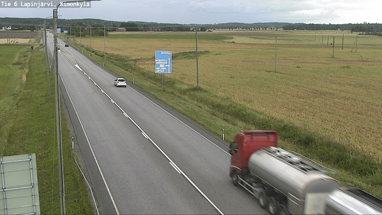 Kelikamerat Kuva Tie 6 Lapinjärvi, Kimonkylä, Lapinjärvi, Uusimaa