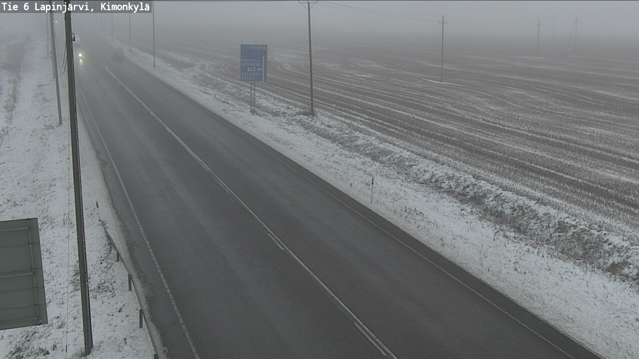 Kelikamerat Kuva Tie 6 Lapinjärvi, Kimonkylä, Lapinjärvi, Uusimaa