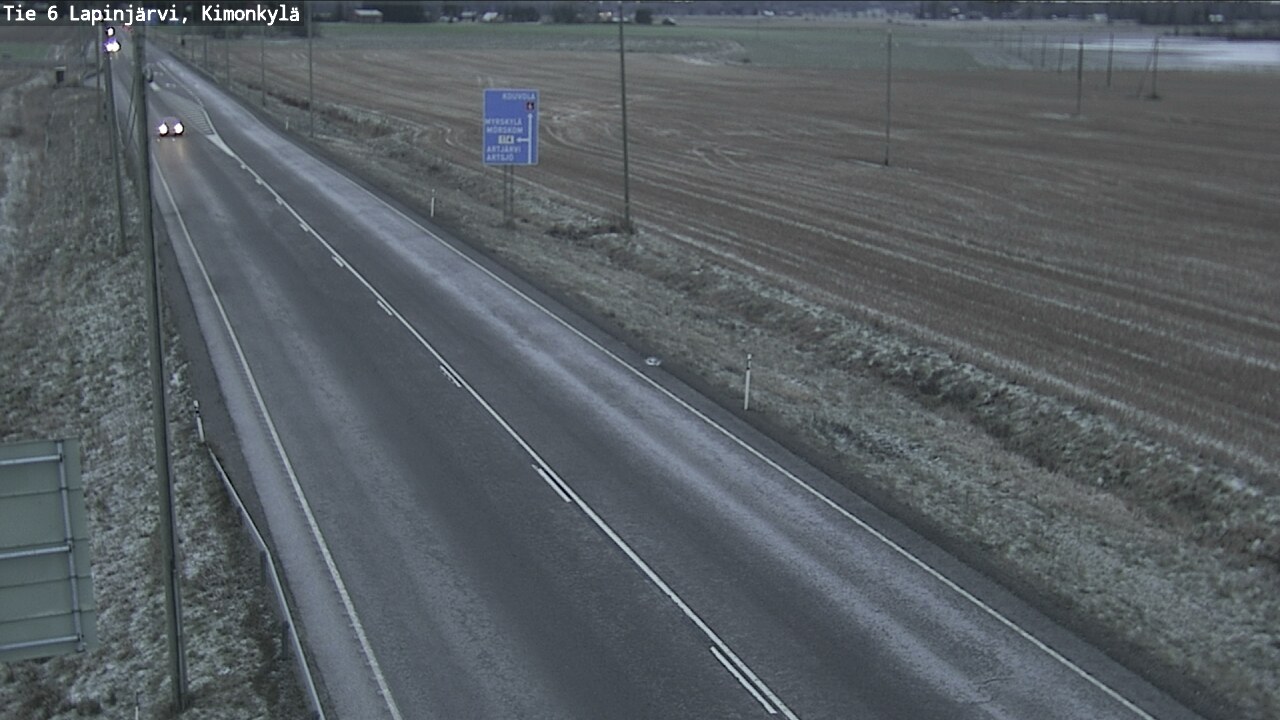 Kelikamerat Kuva Tie 6 Lapinjärvi, Kimonkylä, Lapinjärvi, Uusimaa
