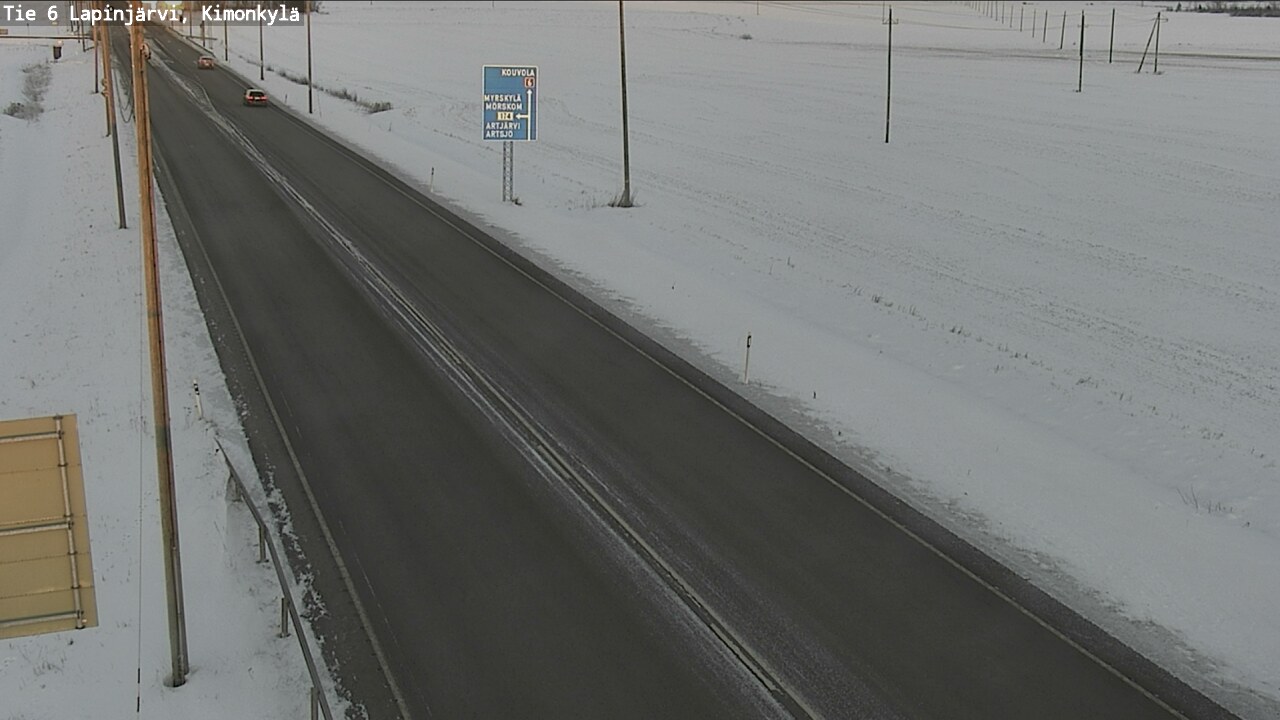 Kelikamerat Kuva Tie 6 Lapinjärvi, Kimonkylä, Lapinjärvi, Uusimaa