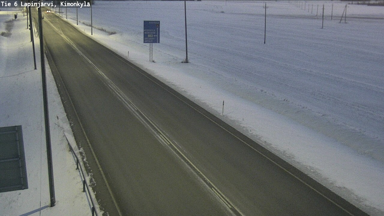 Kelikamerat Kuva Tie 6 Lapinjärvi, Kimonkylä, Lapinjärvi, Uusimaa