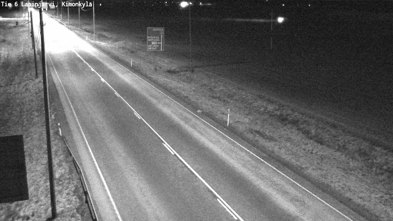 Kelikamerat Kuva Tie 6 Lapinjärvi, Kimonkylä, Lapinjärvi, Uusimaa