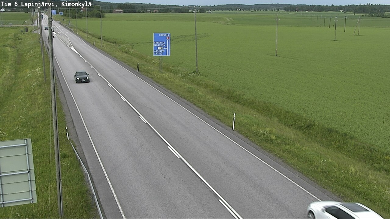 Kelikamerat Kuva Tie 6 Lapinjärvi, Kimonkylä, Lapinjärvi, Uusimaa