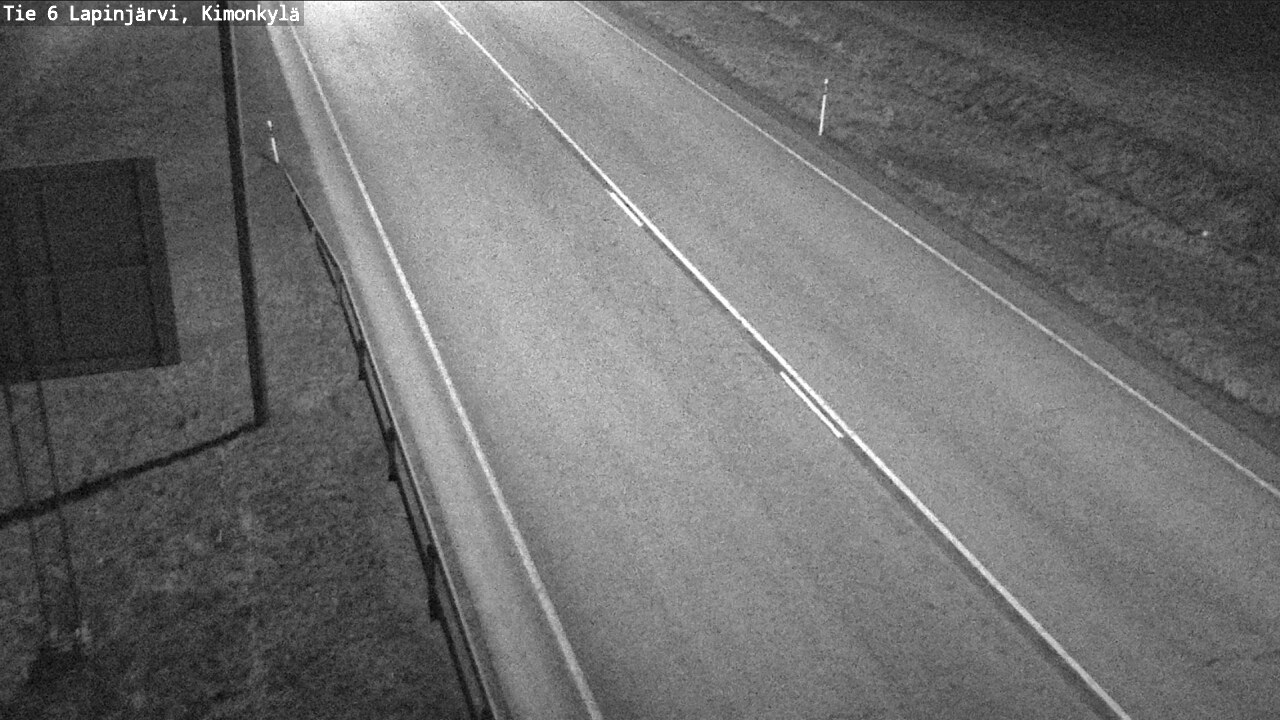 Weather Camera Image Väg 6 Lapinjärvi, Kimoböle, Lapinjärvi, Uusimaa