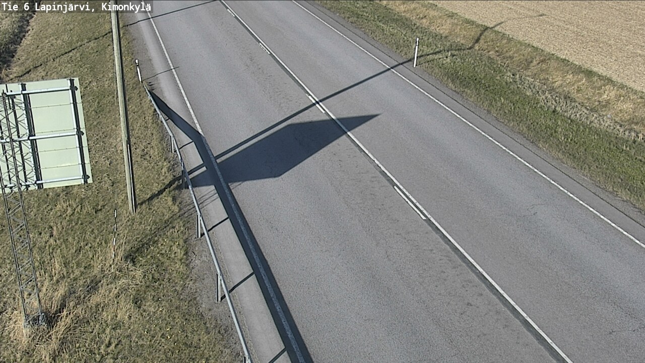 Kelikamerat Kuva Tie 6 Lapinjärvi, Kimonkylä, Lapinjärvi, Uusimaa